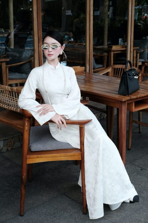 Quần Lụa Áo Dài Màu Trắng