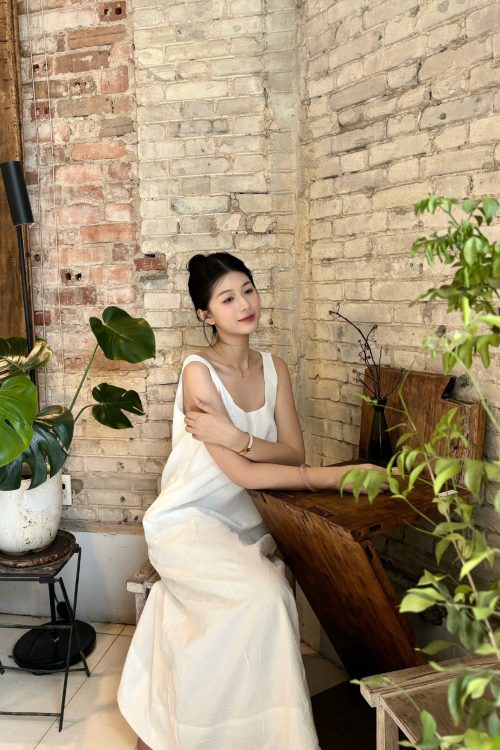 Váy Đầm Maxi Sát Nách Trẻ Trung