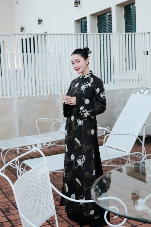 Quần Lụa Áo Dài Màu Đen