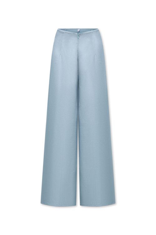 Quần Lụa Áo Dài Màu Xanh Biển