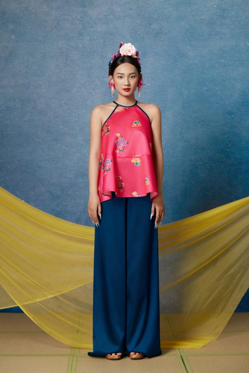 Quần Lụa Áo Dài Màu Xanh