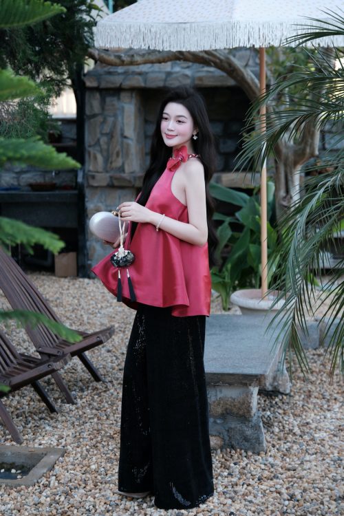 Quần Kim Sa Ống Rộng