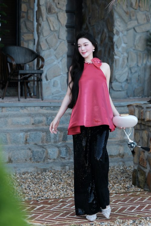 Quần Kim Sa Ống Rộng