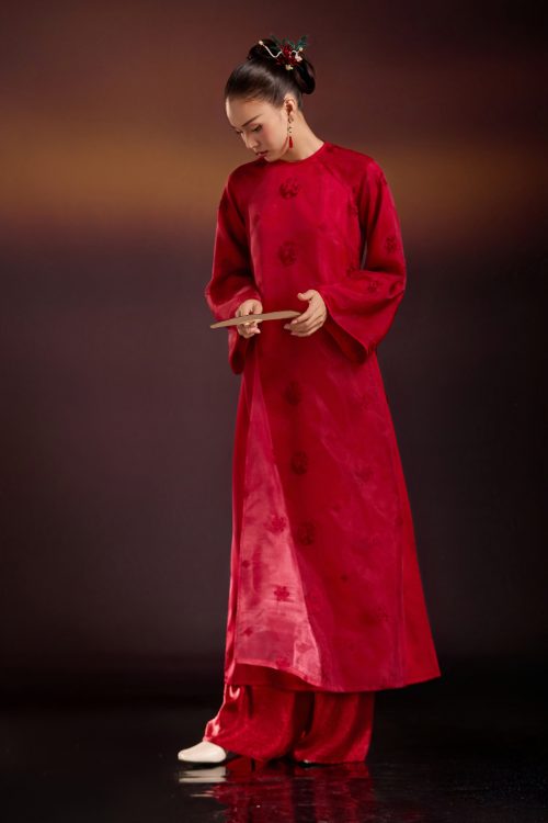 Áo Dài Hồng Yên