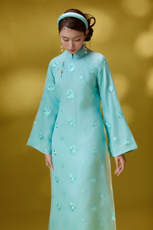 Áo Dài Bích Dao Cổ Truyền Thống