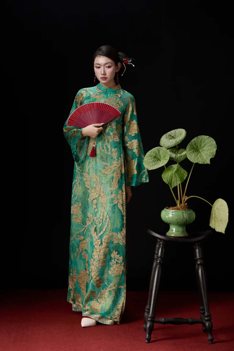 Áo Dài Thanh Diệp Hoa
