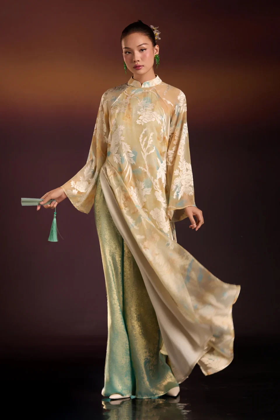 Áo Dài Kim Diệp Hoa