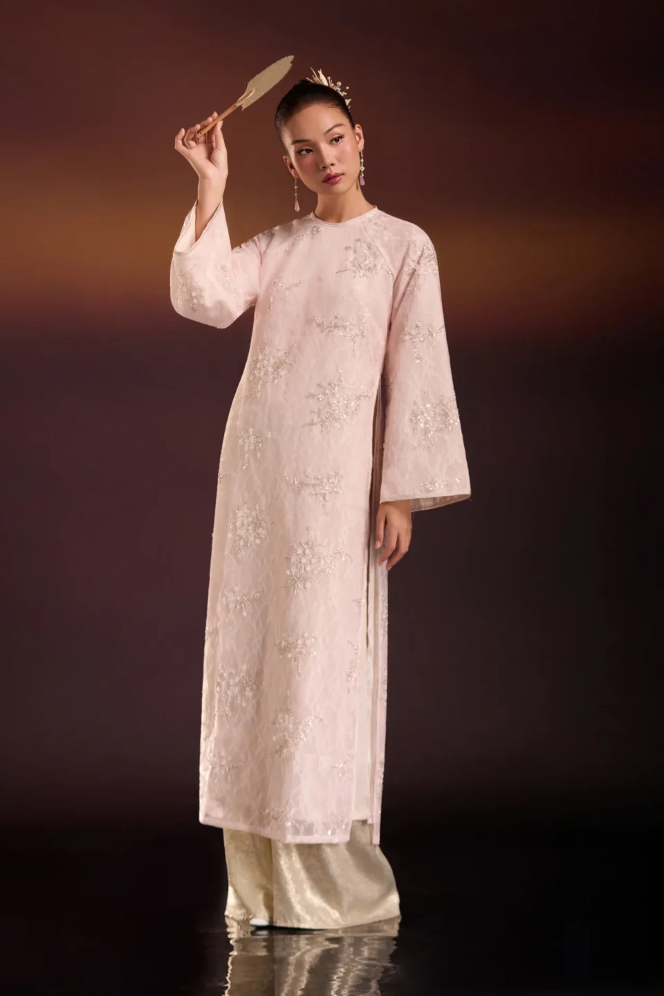 Áo Dài Đào Nguyệt